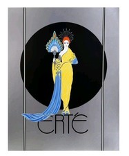 1980s Erté, "Athena", Art