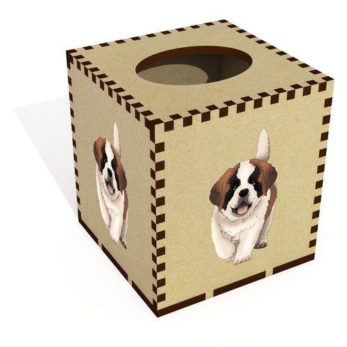 Square bernard puppy dog - square, dog'