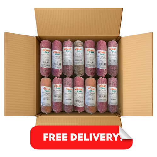 Raw dog food frozen - dog,