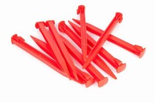 Samba Plastic Net Pegs Goal Posts Secure Hold Down Football Netting - Set of 10