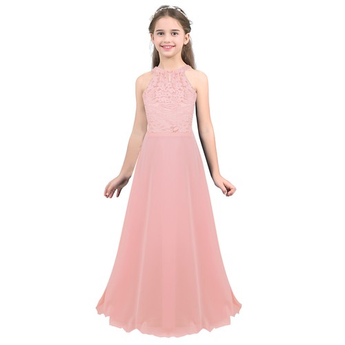 Kids girls elegant chiffon - uk,