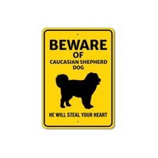Caucasian Shepherd Dog Beware