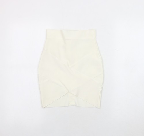 Bandage dress white - my, knee