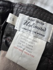 Vintage Brown Leather Chaps