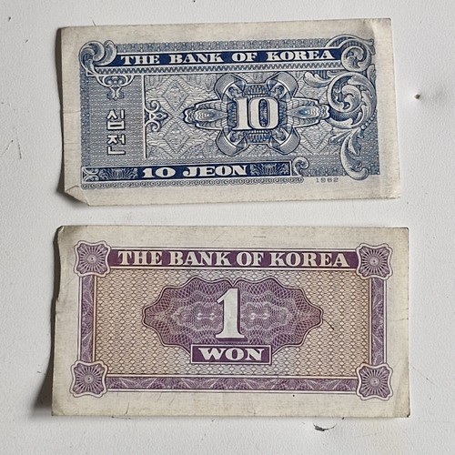 Vintage bank notes from - x2,