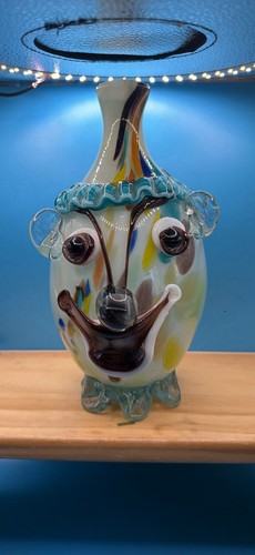 Vintage art glass clown - vintage,