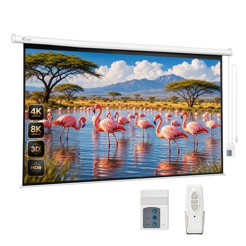 Bonnlo motorised projector - 84",