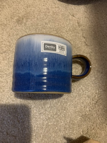 Denby blue haze stoneware - denby, mugs