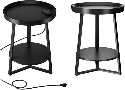 Farmhouse round end - farmhouse, table