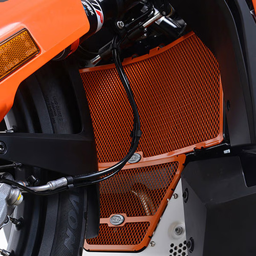 Racing motorcycle radiator - r&g,