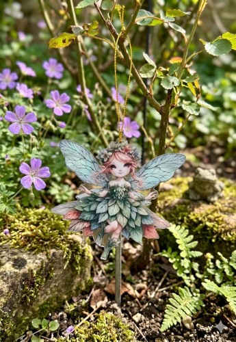 Fairy garden ornament hanging - garden,