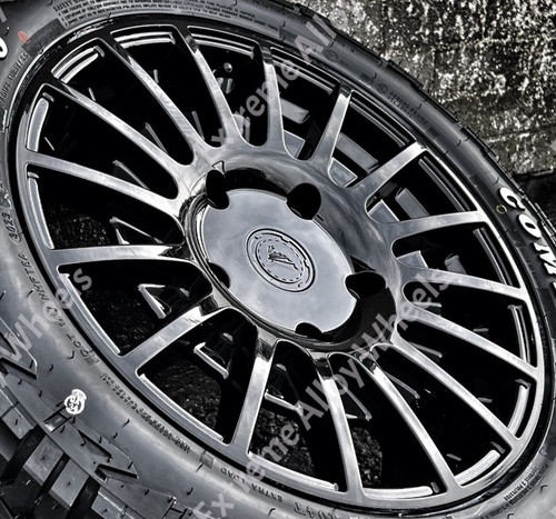 Black s alloy wheels - black,