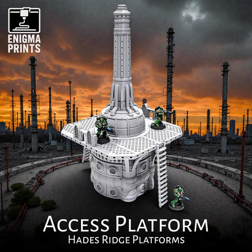 Access platform 28mm 3d - platform,
