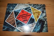 Vintage 1974 Land Rover Series