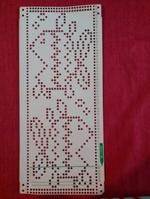 A Punchcard From The Toyota