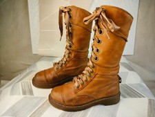 Dr Martens Triumph Brown Leather Boots Size uk 4