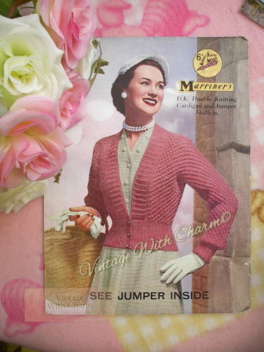 Vintage 1950s knitting - 1950s, pattern
