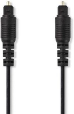 2m Optical Cable for LG Samsung Sony Philips Sound Bar, Smart TV PS4 