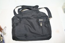 Samsonite Soft Travel Bag ~11" x 13" ~Black ~VGC