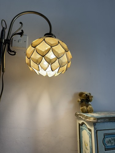 Vintage capiz shell artichoke - vintage,