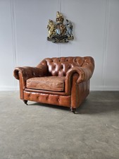 Distressed large vintage tan - distressed,