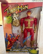 Arnold schwarzenegger Autographed Turbo Man funko. SWAU LOA