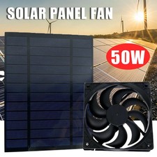 50W Solar Panel Exhaust Fan
