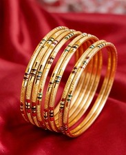 22k gold plated Indian bangles