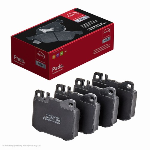 Apec front brake pad set - apec,