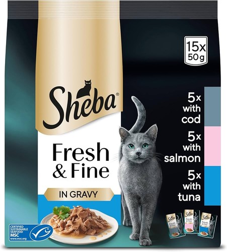 Sheba fresh fine pack - fine,