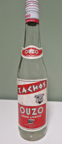 Vintage greek ouzo - greek,