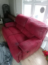 Leather Recliner Sofa 3-Seater