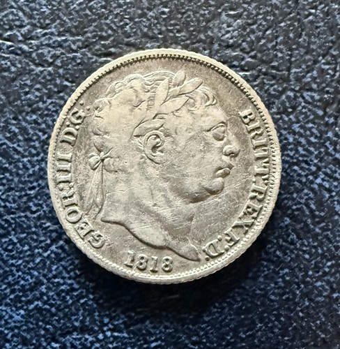 1818 george iii silver - 1818,