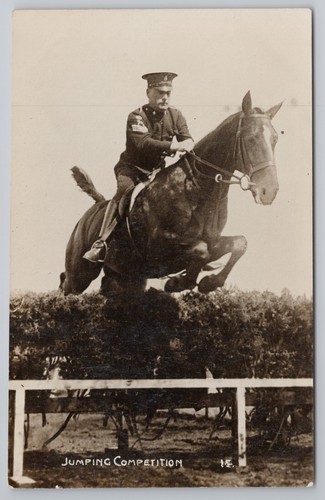 Cavalry sergeant jumping - sergeant,