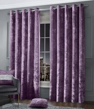 Crushed Velvet Ring top Eyelet