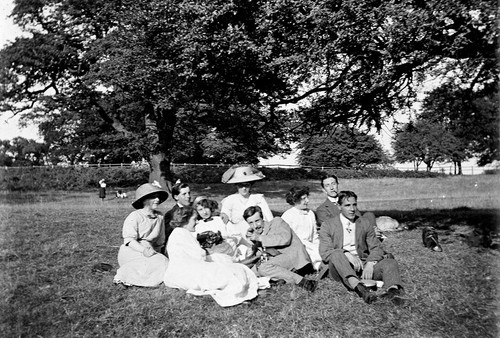 Group young adults - of,