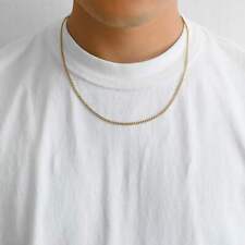 Men's 3mm Gold Plated Steel