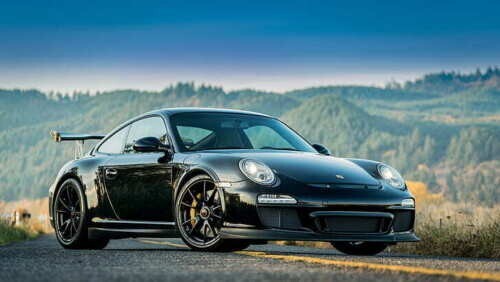 Porsche 911 gt3 black - porsche,