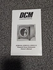 DCM DCM1010 DCM1212 DCM1515