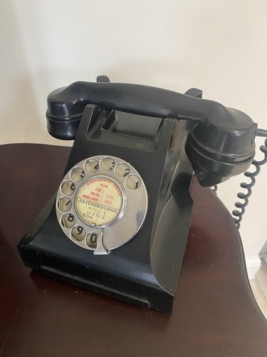 Vintage 1940s 50s gpo bakelite - vintage,