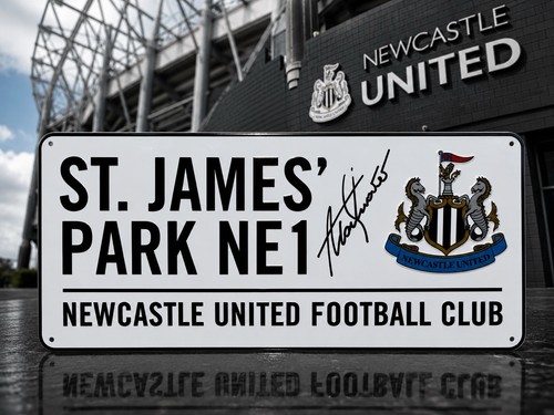 Signed alan shearer newcastle - alan,