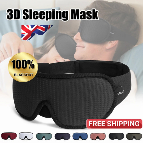 Contoured sleep mask - 3d,