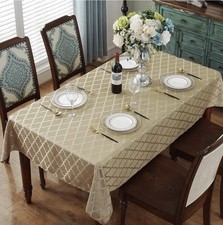 Tablecloth Gold Jacquard