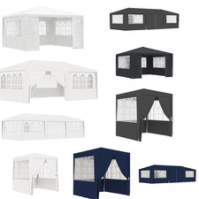 UK Professional Party Tent with Side Walls Outdoor Canopy Garden Pavilion vidaXL