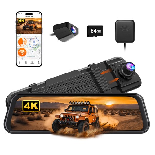 Wolfbox m40 dash camera - m40, 4k