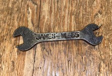 VINTAGE JAMES MOTORCYCLE SPANNER WRENCH ML55 CLASSIC MOTORCYCLE TOOLKIT ROLL
