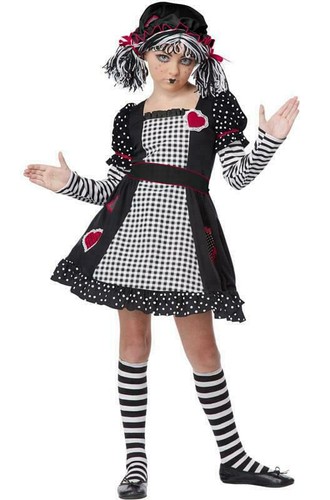 Child rag doll costume - doll,