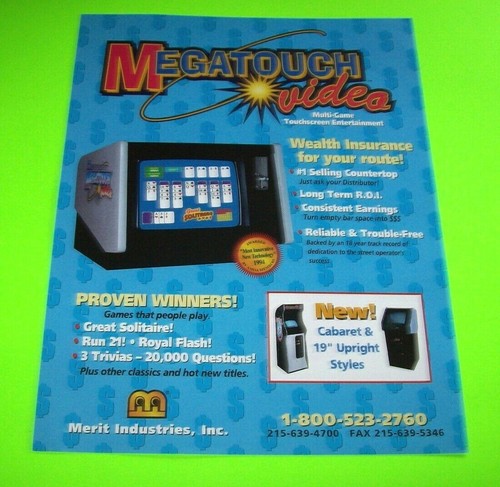 Megatouch countertop merit - megatouch,