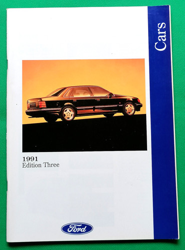 1991 ford cars brochure inc - 1991,