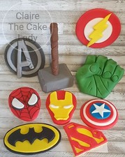 Handmade edible superhero - handmade,